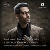 Jonathan Biss, Swedish Radio Symphony Orchestra - Beethoven: Emperor Concerto /Brett Dean: A Winter's Journey' (CD)