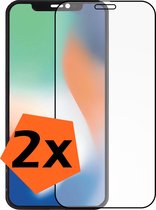 Screenprotector Geschikt voor iPhone 12 Pro Max Screenprotector Bescherm Glas - Screenprotector Geschikt voor iPhone 12 Pro Max Screen Protector Tempered Glass Full Screen Full Cover - 2 PACK