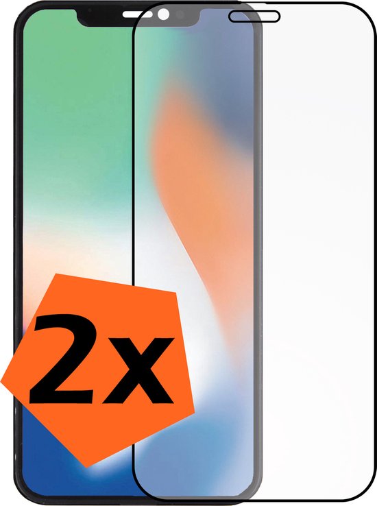 Protecteur d'écran adapté pour iPhone 12 Pro Max Protecteur d'écran Protect Glas - Protecteur d'écran adapté pour iPhone 12 Pro Max Protecteur d'écran en Tempered Glass Couverture complète d'écran - 2 PACK