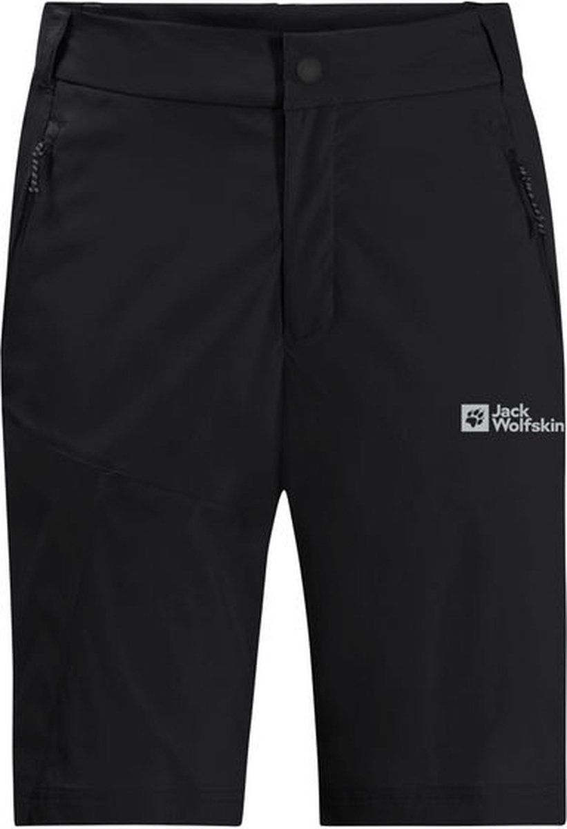 Jack Wolfskin GLASTAL SHORTS M Heren Outdoorbroek Zwart