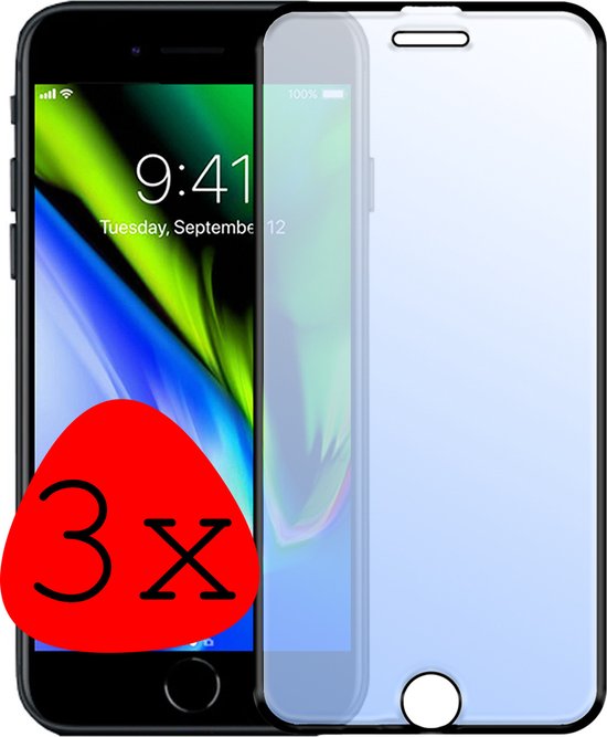 Protecteur d'écran adapté pour iPhone 7 Protecteur d'écran en verre de protection couverture complète - Protecteur d'écran adapté pour iPhone 7 Protecteur d'écran couverture complète - 2 pièces