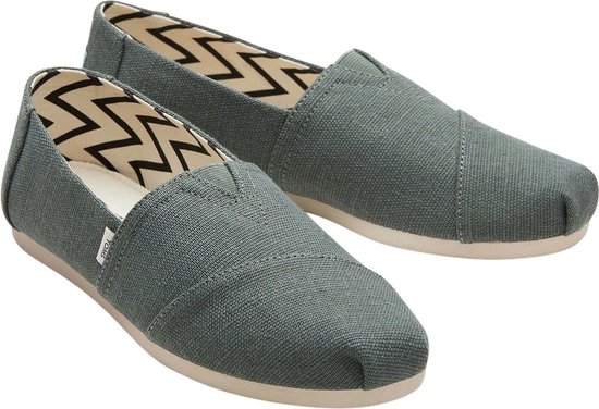 TOMS Alpargata Espadrilles pour femmes Vert Taille 36 bol