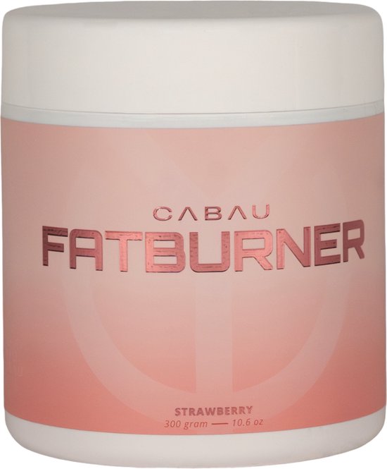 Cabau Lifestyle – Fatburner / Verbrander -Aardbeismaak – 300 gram