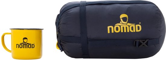 NOMAD® Taurus 400 Slaapzak - 210x80cm Groen - Lichtgewicht & Kwalitatief - Slaapzak - Incl Hoes van NOMAD — afbeelding 5