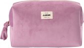 JJDK - Toilettas Murianette - Lavendel fluweel 24x10x14 cm
