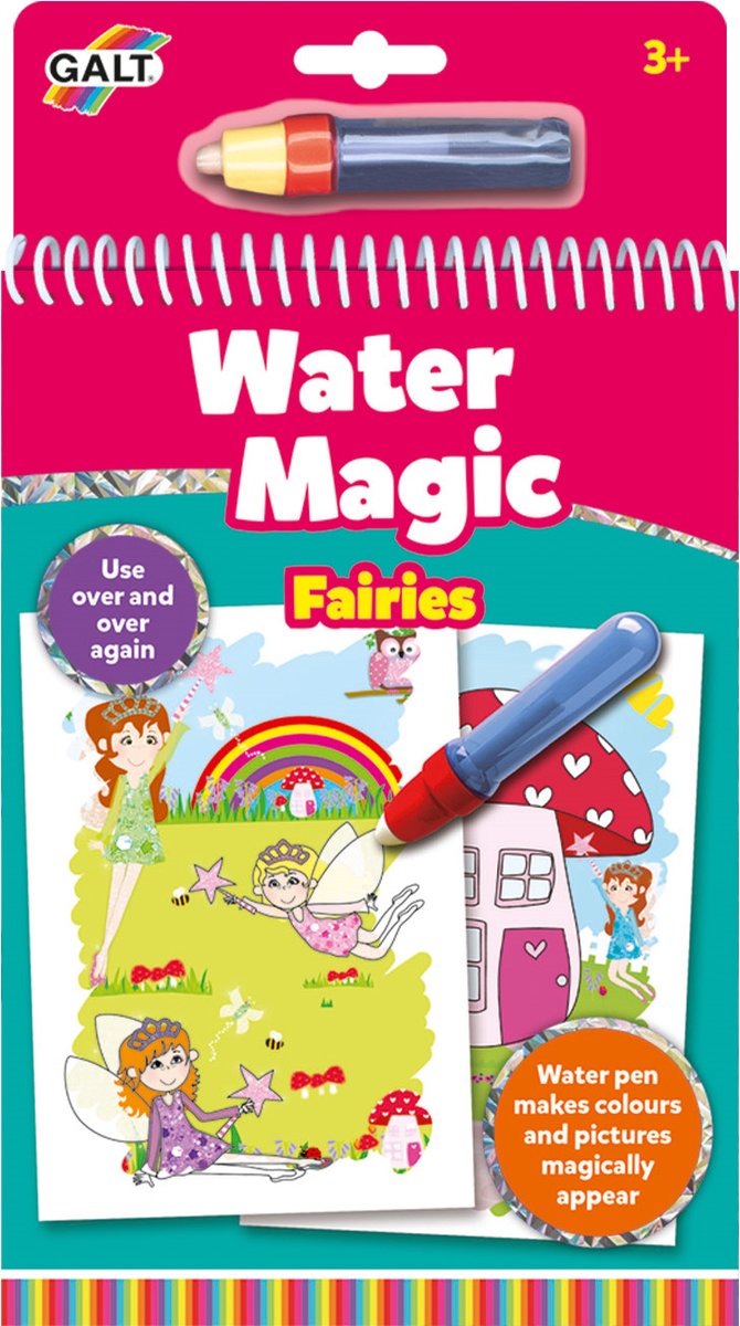 Galt Waterkleurboek Water Magic Fairies - Kleurboek — afbeelding 11