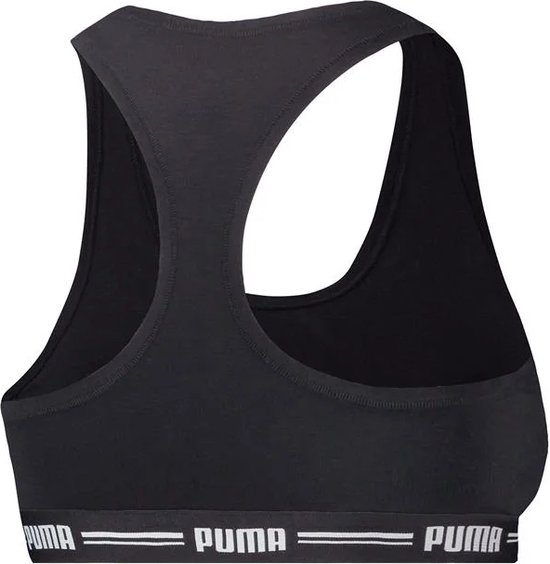 PUMA PUMA WOMEN RACER BACK TOP 1P HANG Soutien-gorge pour femme - Noir - Taille S