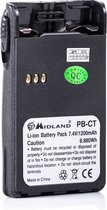 Midland Pb-200 Rechargeable Lithium Batterij Zwart