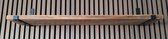 Hoexs - Mango - 80 cm - Metalen Plankdragers Zwart - Industrieel - Wandplank - Decoratie - Keukenplank
