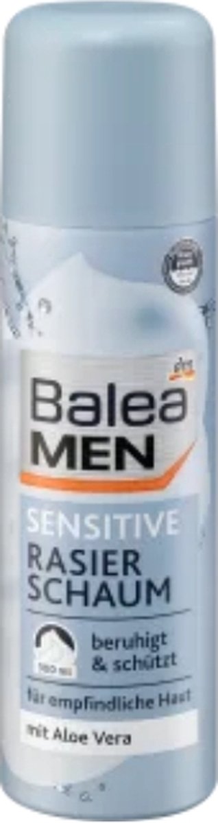 Balea Scheerschuim Sensitive, 300 ml - Scheer - scheren voor mannen