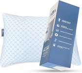 Ada Sleep Pillow - Mousse à mémoire de forme - Design réglable - Convient aux dormeurs sur le dos, sur le côté et sur le ventre - Mousse à mémoire de forme déchiquetée - Orthopédique et ergonomique - 50x70 cm
