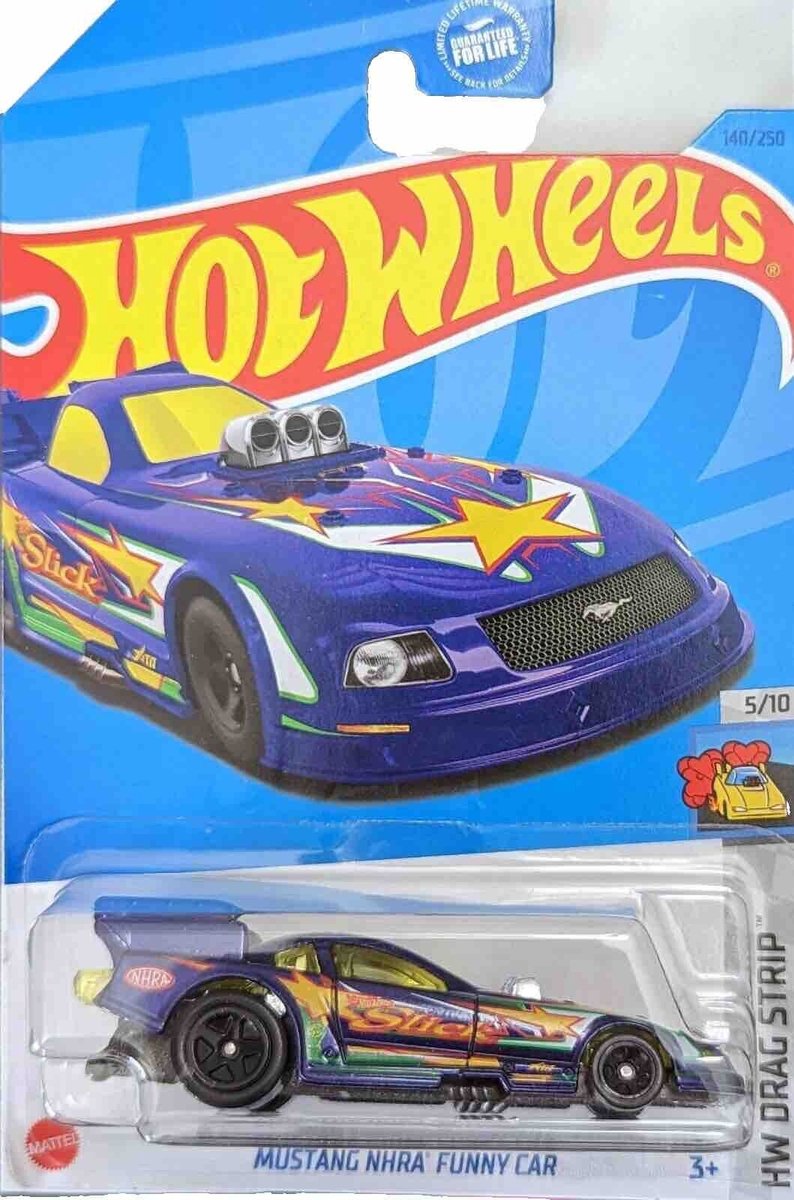 Bol.com HOT WHEELS MUSTANG NHRA' FUNNY CAR 140/250 1:64 HW DRAG STRIP 5/10 aanbieding