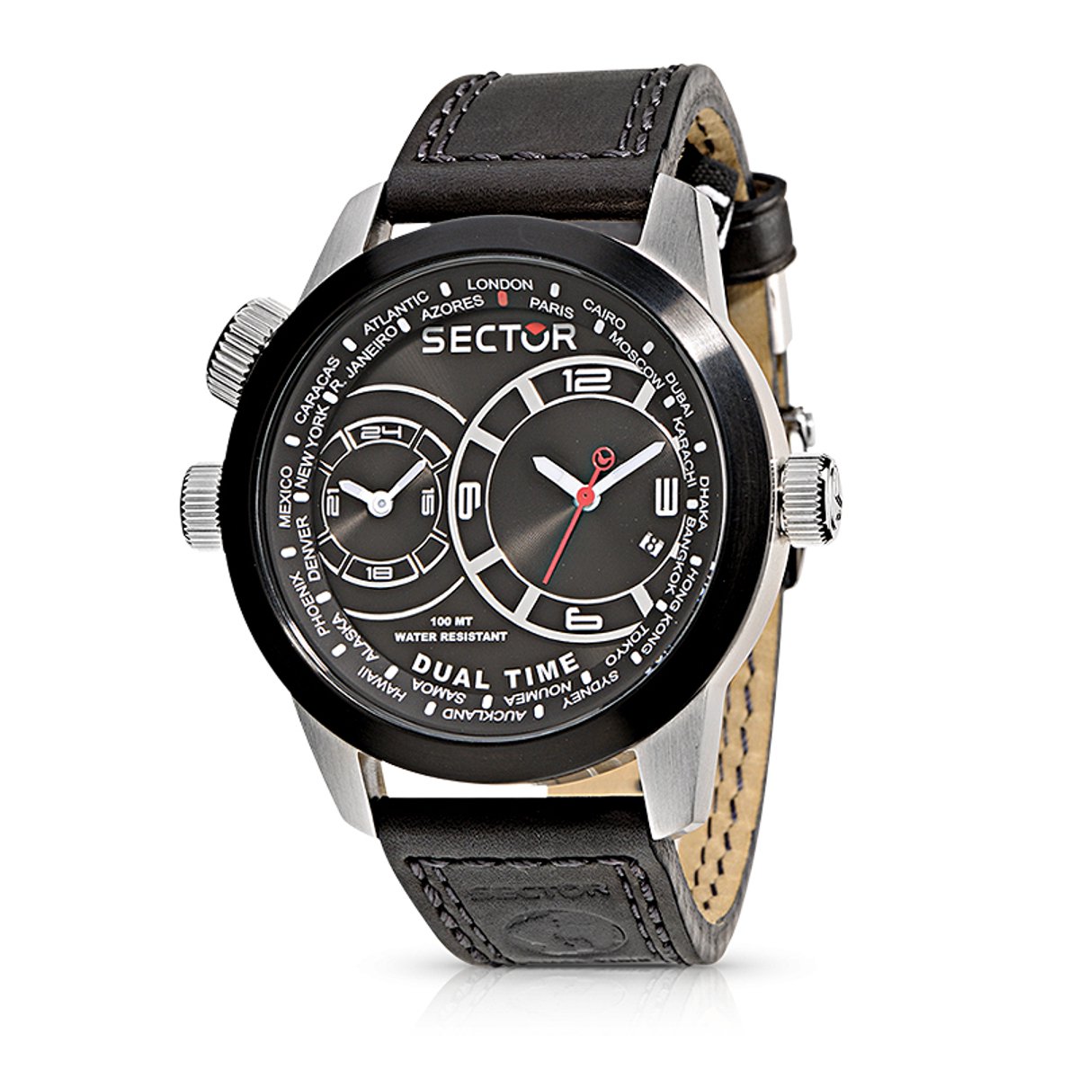 Sector oversize 48 R3251102125 Mannen Quartz horloge