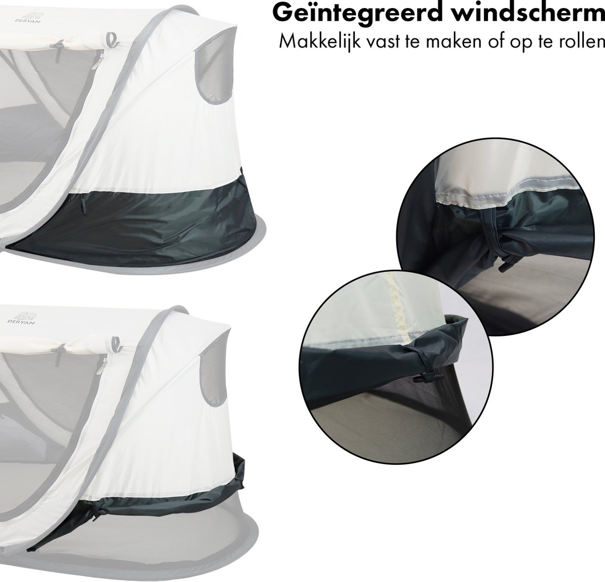 Deryan Shane Luxe Campingbedje - Baby tent thumbnail 6