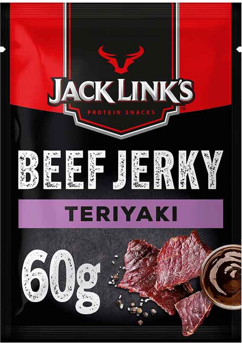 Goedkoopste Beef Jerky 1x 60gr Teriyaki