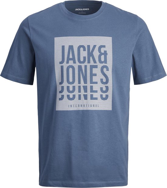 JACK&JONES JJFLINT TEE SS CREW NECK Heren T-shirt - Maat L