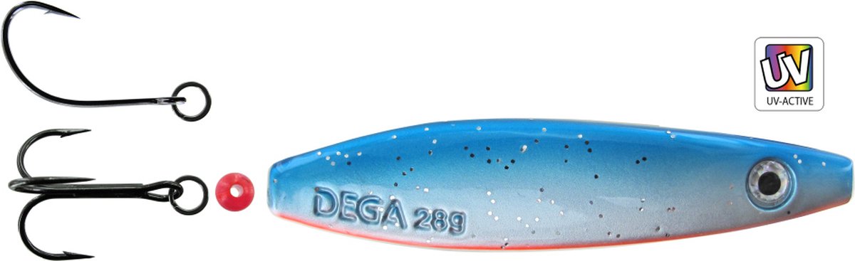 Jenzi Seatrout IV inliner lepel 18 gram - Blauw - rood