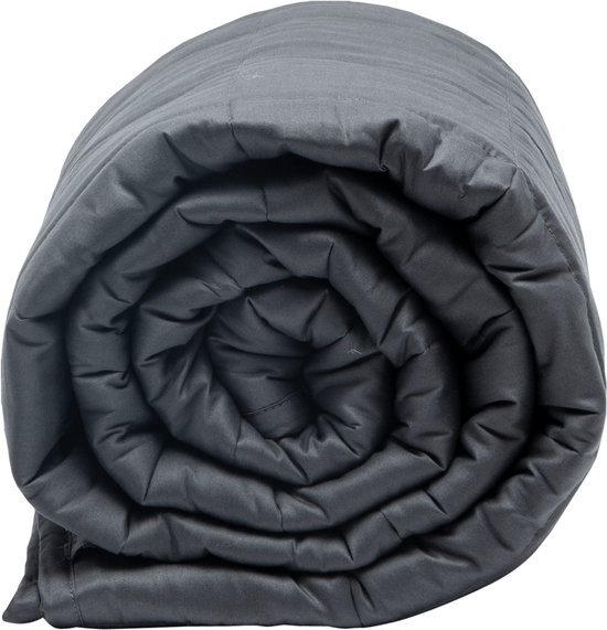 Latona Blanket® Verzwaringsdeken kind 100 x 150cm - 3kg - Antraciet - Polyester - Weighted blanket
