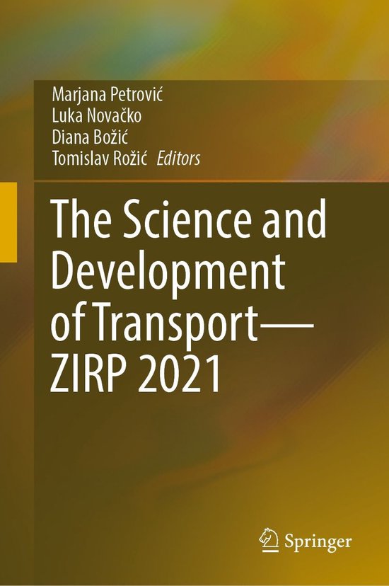 The Science and Development of Transport—ZIRP 2021 - cover
