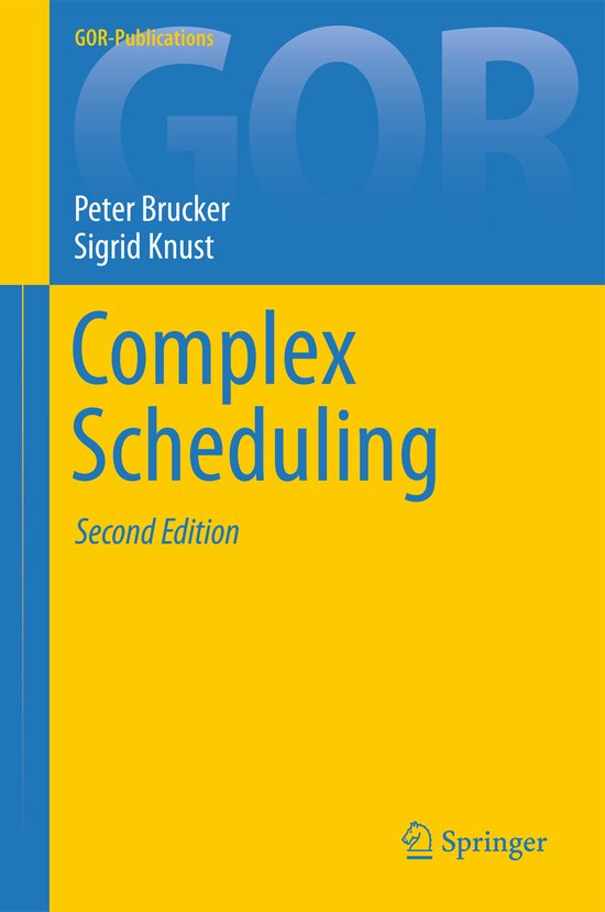 Complex Scheduling - cover