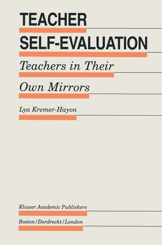 Evaluation in Education and Human Services37- Teacher Self-E ... - cover
