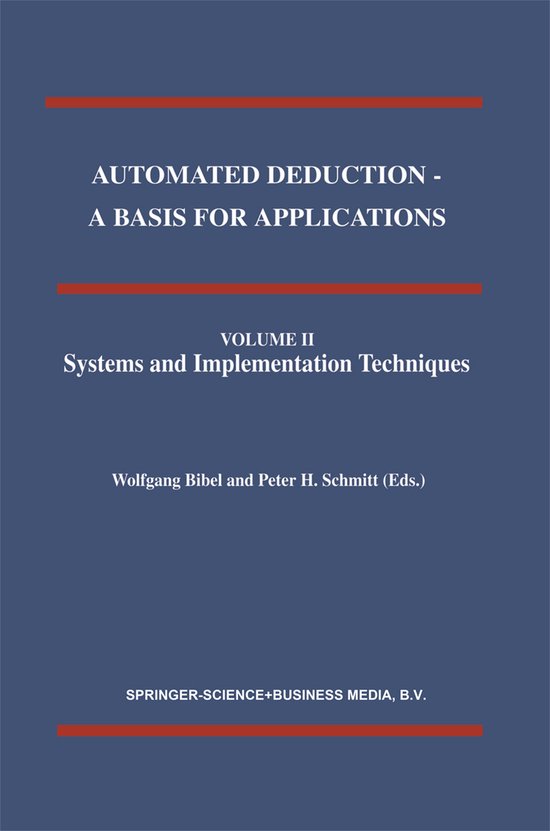 Applied Logic Series9- Automated Deduction - A Basis for Applications ...