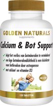 Golden Naturals Calcium & Bot Support (120 vegetarische tabletten)