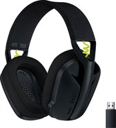 LIGHTSPEED en Bluetooth draadloze gaming headset - Lichtgewicht, over-ear, ingebouwde microfoons, 18 uur batterij, compatibel met Dolby Atmos, PC, PS4, PS5, mobiel - Zwart
