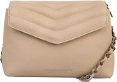 Cowboysbag Kleine Crossbodytas / Schoudertas Dames - Leer - Quilty Pleasure - Beige