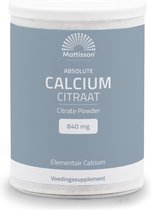 Mattisson - Calcium Citraat poeder - 125 g