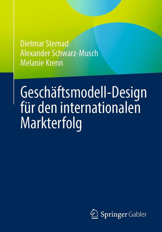 Geschäftsmodell-Design für den internationalen Markterfolg - cover