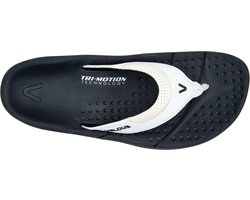 VELOUS Oceanside Flip - Herstel Slipper - Unisex - Wit/Zwart - Maat 46
