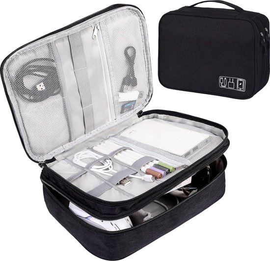Sac De Rangement Pour Câbles Et Appareils électroniques De Voyage