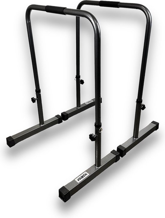 KRAKEN Dip Bars | Premium Verstelbare Fitness Equalizer Dipbars