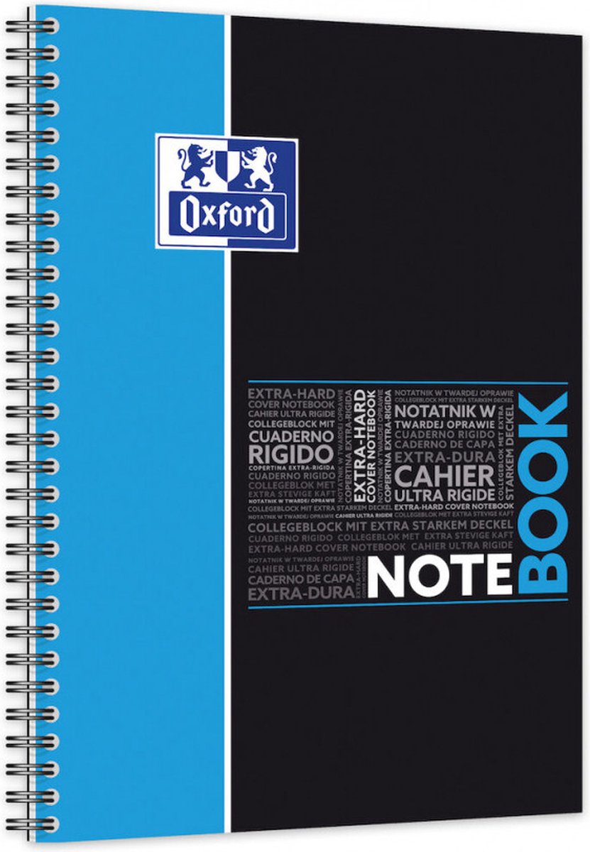 Oxford 400100820 schrijfblok & schrift Paars, Roze, Blauw B5