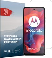Rosso Screen Protector Geschikt voor Motorola Moto G04 | 9H Tempered Glass | Glasplaatje | Beschermlaag | Beschermglas | 9H Hardheid