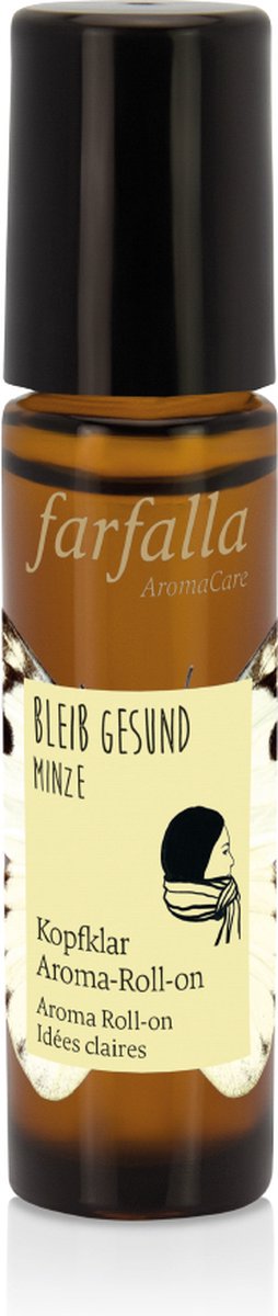 Goedkoopste Pepermunt clear head aroma roll-on Farfalla