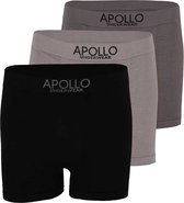 Apollo - Boxershort heren - Heren boxershorts - Maat L - Naadloze boxerhorts heren - Boxershort multipack - Heren boxershort pack - Ondergoed heren