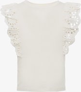 T-shirt fille TwoDay avec broderie blanc - Taille 122/128