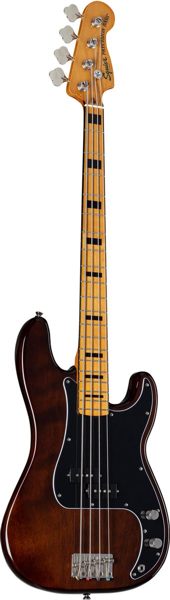 Squier Classic Vibe 70's Precision Bass Walnut - Elektrische basgitaar - bruin
