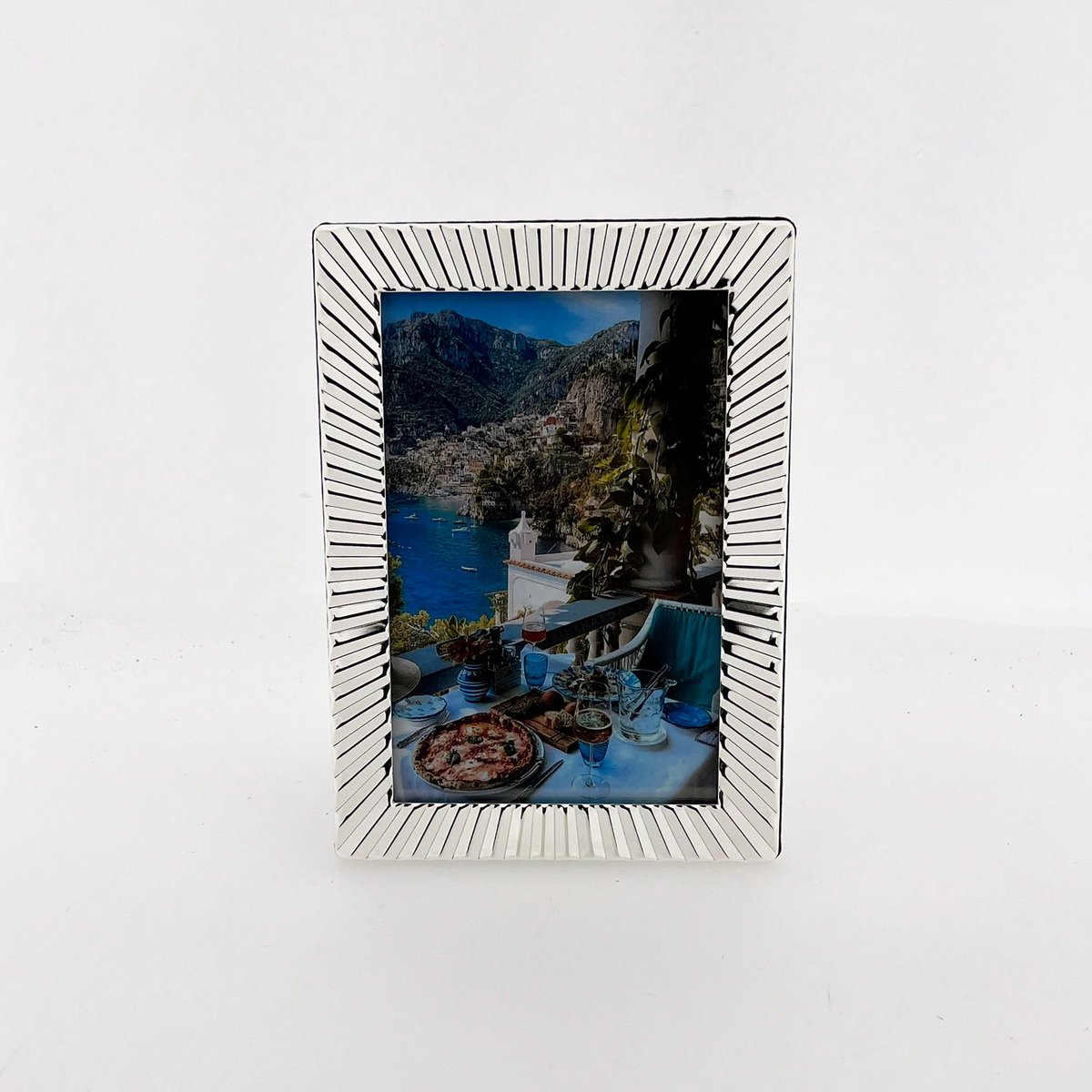 AL Fotolijst - Zilver - Breed Ribbel - 10 x 15 cm
