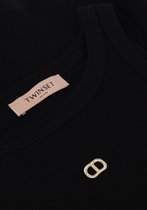 Twinset Milano Knitted Tank Top Tops & T-shirts Dames - Shirt - Zwart - Maat 36