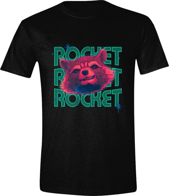 Guardians of the Galaxy Vol 3. - Rocket Head Space T-Shirt