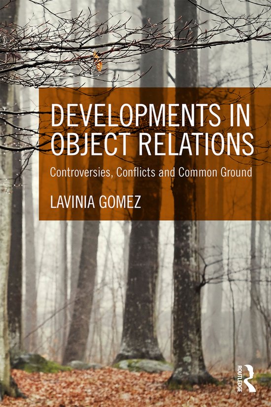Developments in Object Relations - cover