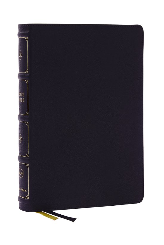 NKJV, Large Print Thinline Reference Bible, Blue Letter, Mac ... - cover