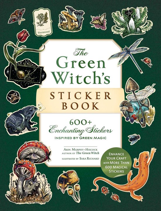 Green Witch Witchcraft Series-The Green Witch's Sticker Book