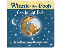 Omslag van Winnie-the-Pooh: Goodnight Pooh a Bedtime Peep-Through Book