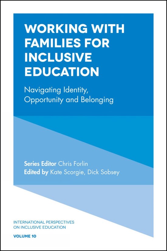 Working with Families for Inclusive Education - cover