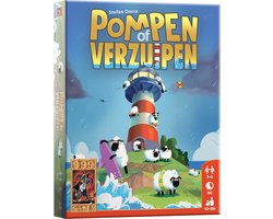 999 Games - Pompen of Verzuipen - Kaartspel - Kinderspel - Gezelschapsspel - Educatief spel - Actiespel - Klein cadeautje - bevat spelregels in NL, EN en FR