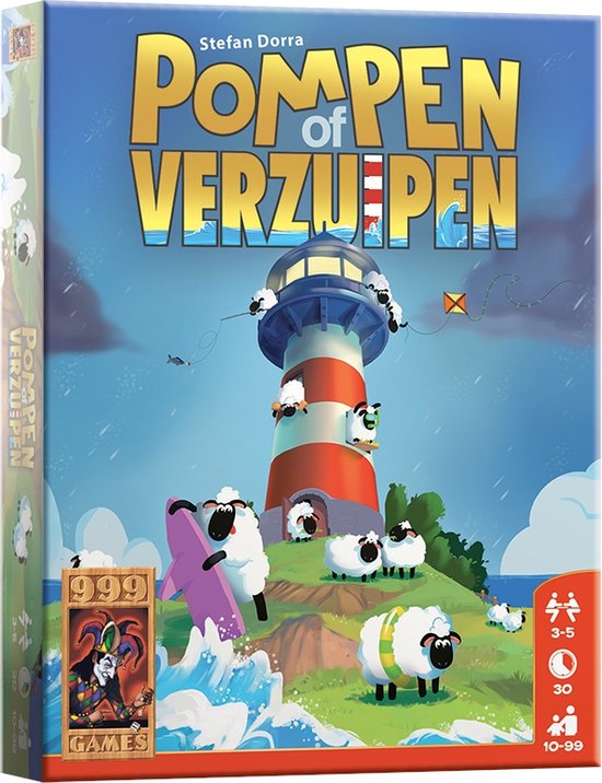 Foto: 999 games pompen of verzuipen kaartspel kinderspel gezelschapsspel educatief spel actiespel klein cadeautje kerstcadeau